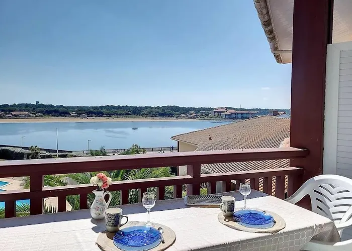 Apartmán V-marin 04-vieux Boucau 2 Avec Superbe Vue Sur Le Marin Dans Avec Piscine